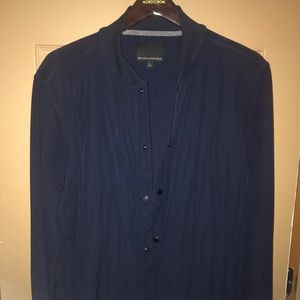 Banana republic lightweight blue jacket